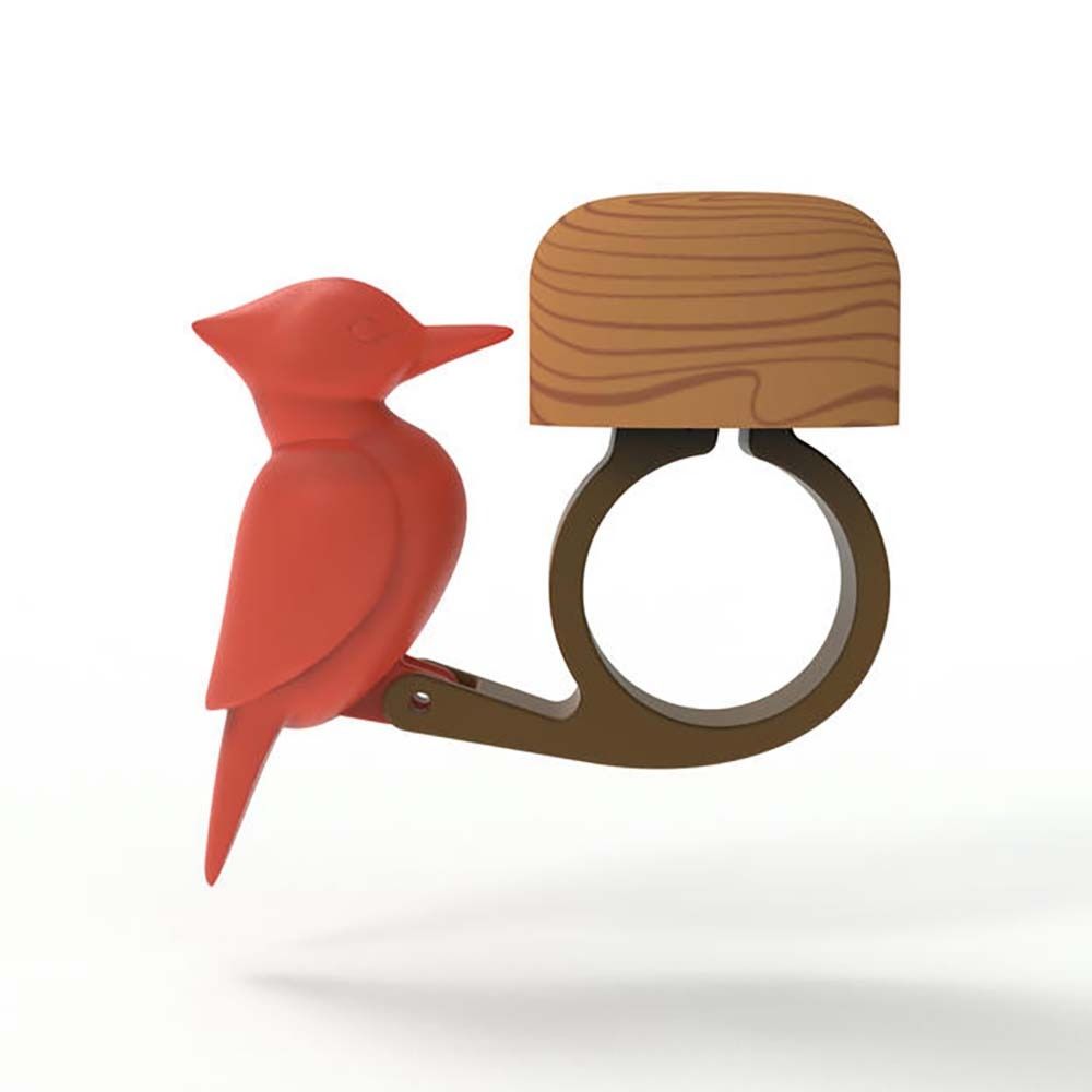 Fietsbel vogel