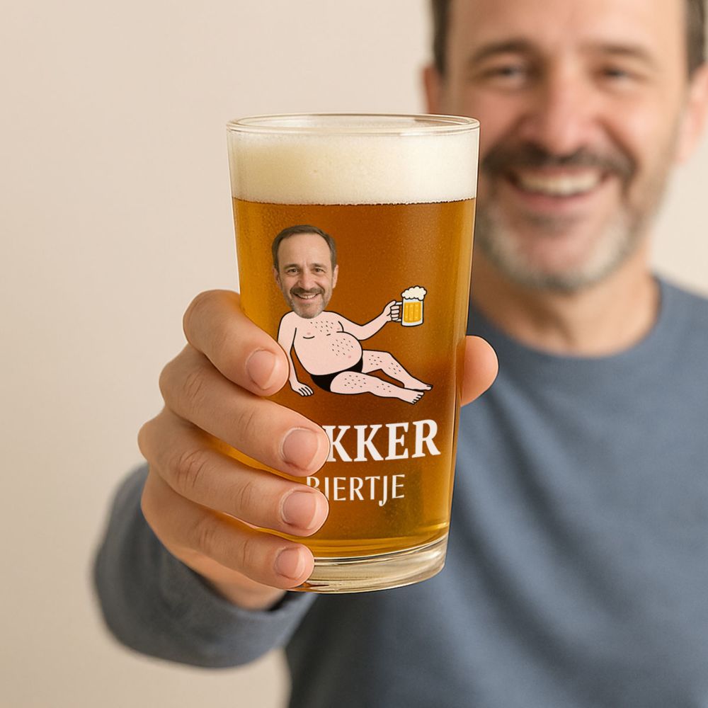 Gepersonaliseerd bierglas Dad Body