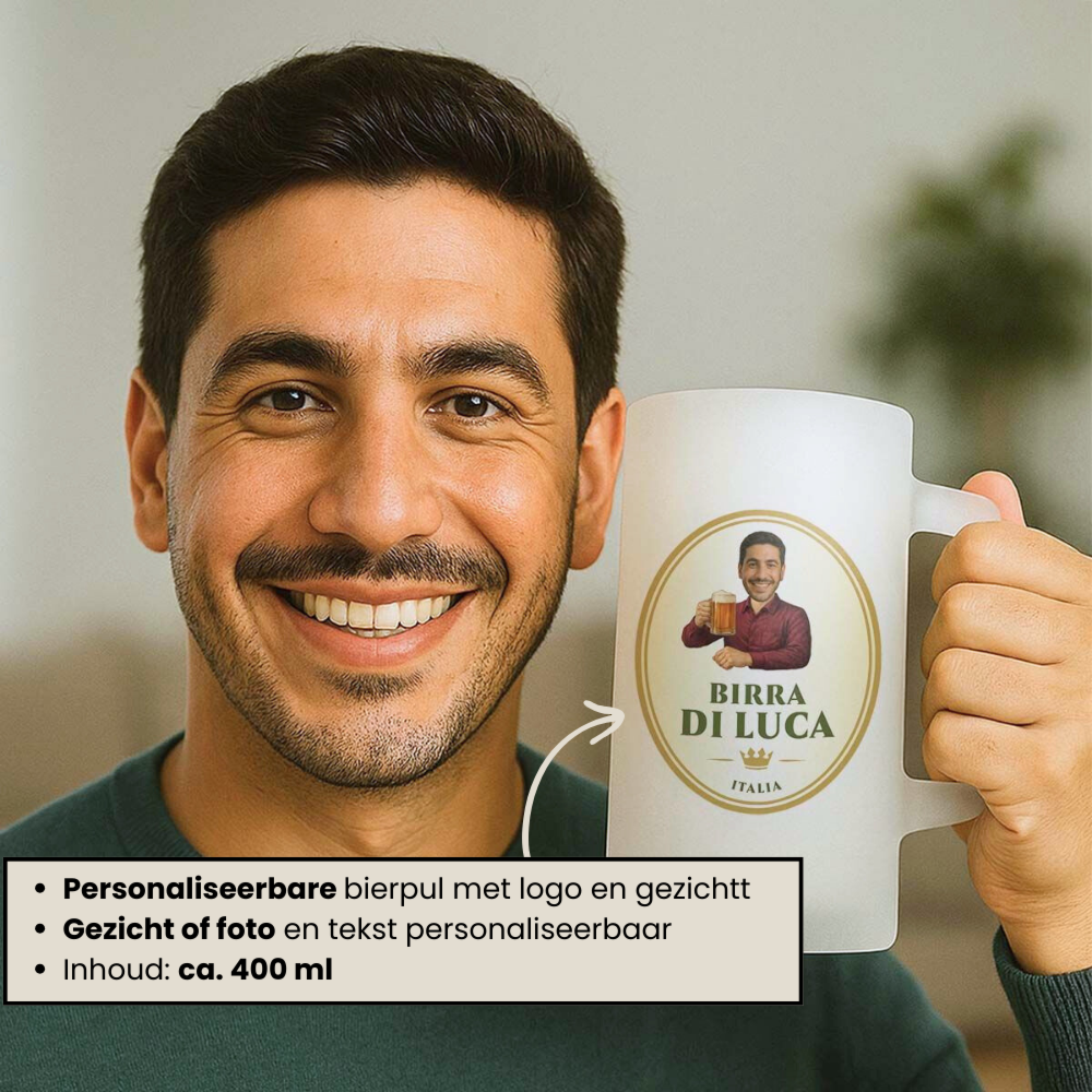 Cadeauset bierpul en flesopener