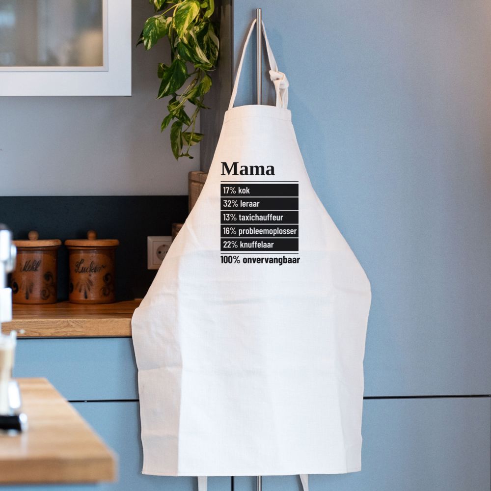 Personaliseerbaar keuken schort 100 procent