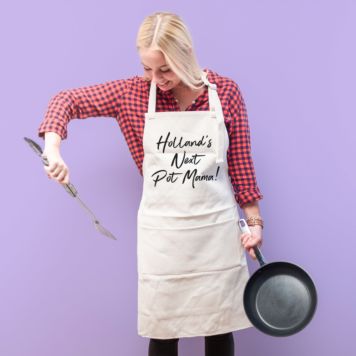Personaliseerbaar keuken schort