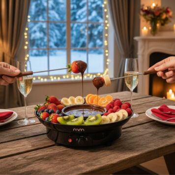 Elektrische fondue set