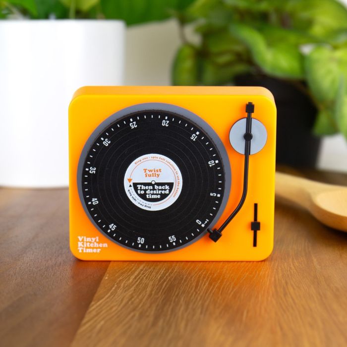 Platenspeler keukentimer