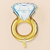 XXL ballon diamanten ring